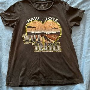 Bandit brand black crop top